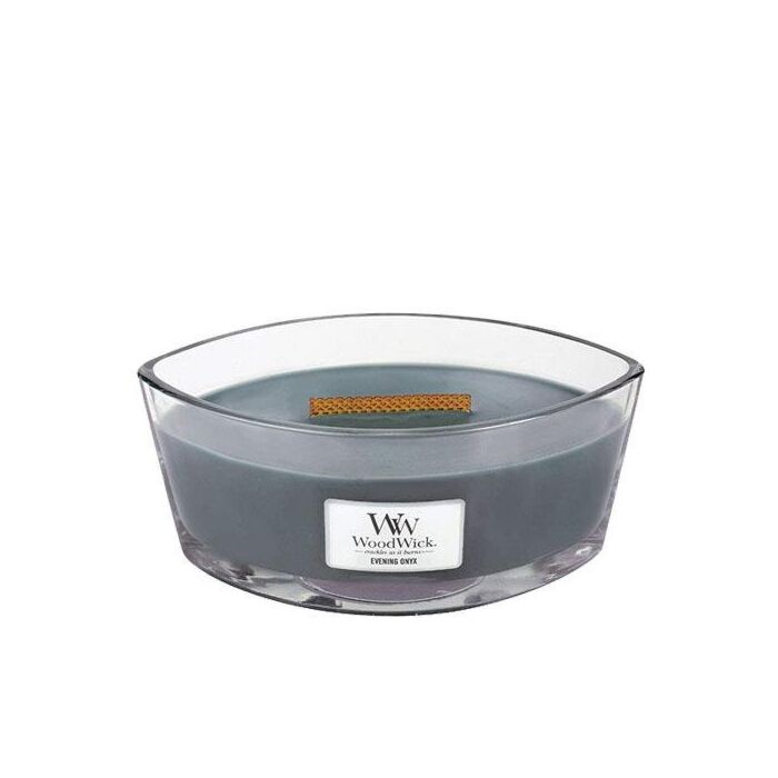 WoodWick Hearthwick Candle - Evening Onyx-1